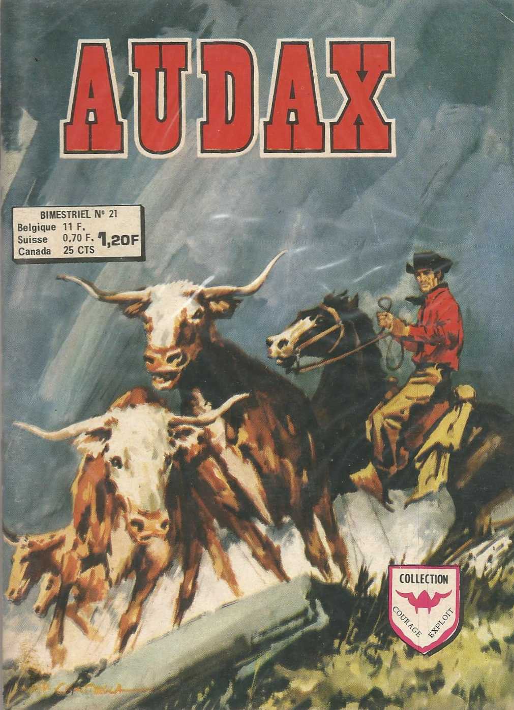 Scan de la Couverture Audax 3 n 21